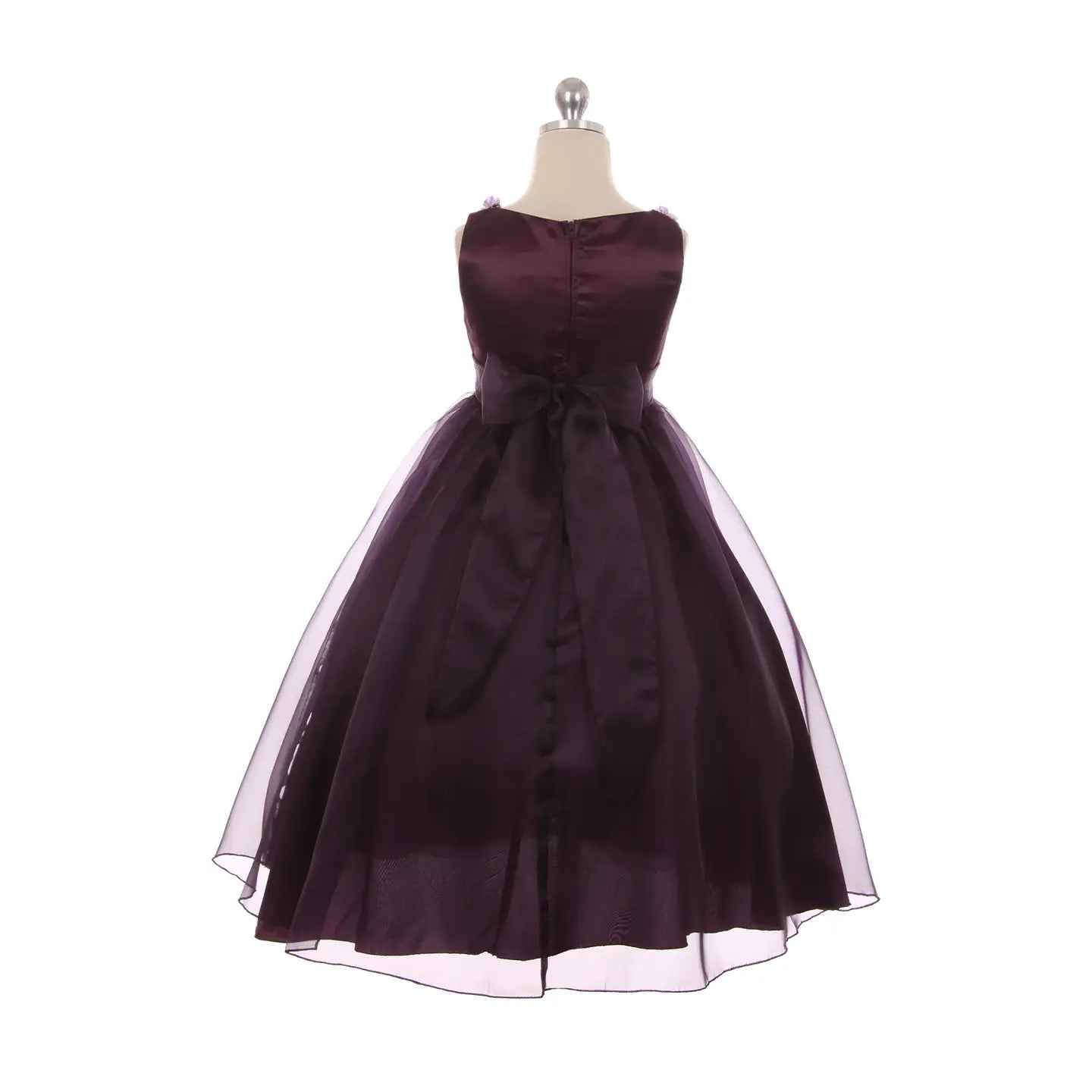 Girls formal black dress