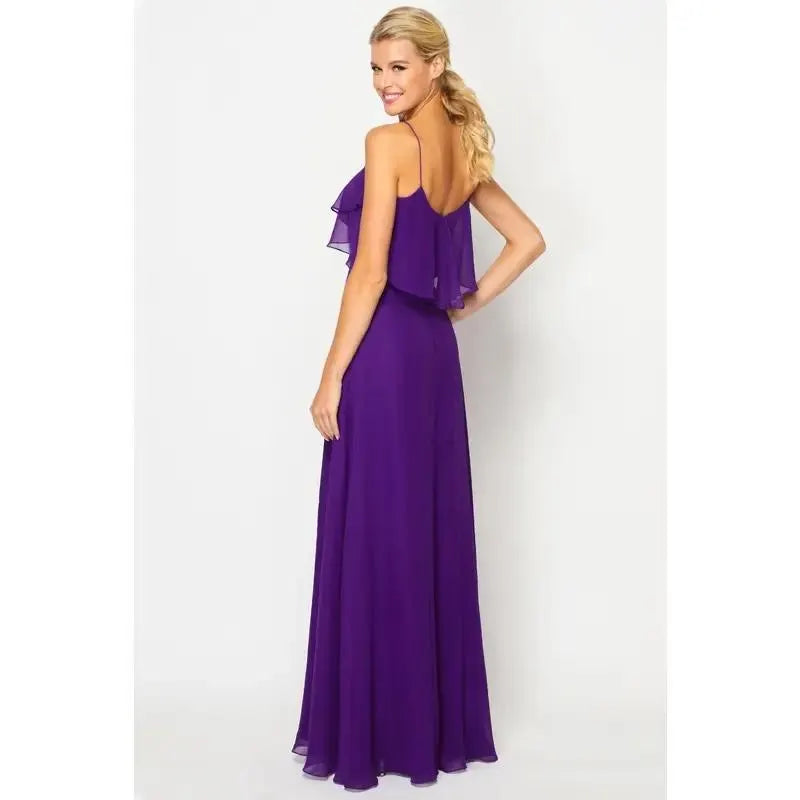 New Formal purple evening dress