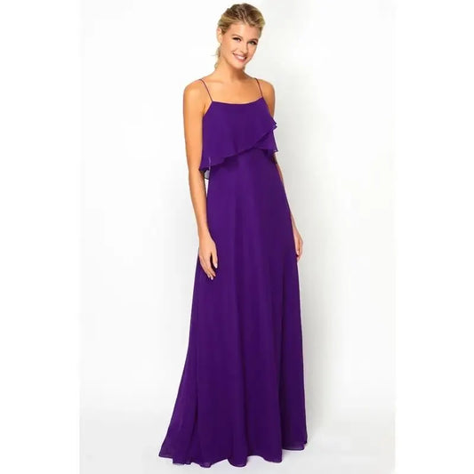 New Formal purple evening dress